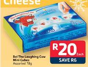 Bel The Laughing Cow Mini Cubes-78g