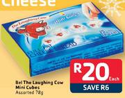 Bel The Laughing Cow Mini Cubes Assorted-78g