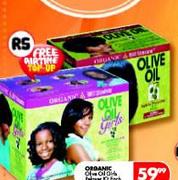 Organic Olive Oil Girls Relaxer Kit-Each