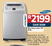  Samsung 9kg Top Loader PM Grey