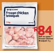 PnP No Name Frozen Chicken Braaipak - 5kg