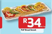 PnP Braai Snoek - Per Kg