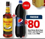  Buy Moby Dick Rum-750ml And Get Pepsi Cola-2Ltr Free