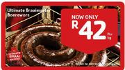 Ultimate Braaimaster Boerewors-Per Kg