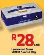 Lancewood Cream Cheese Assorted-250g