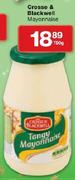 Crosse & Blackwell Mayonnaise-750G