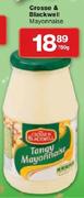 Crosse & Blackwell Mayonnaise-750g