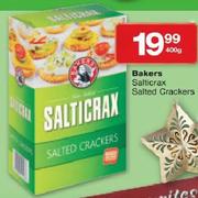 Bakers Salticrax Salted Crackers-400G