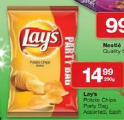 Lay's Potato Chips Party Bag Assorted-200g