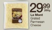 La Mont Grated Parmesan Cheese-200gm