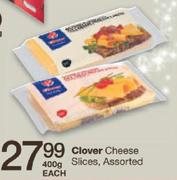 Clover Cheese Slices-400gm Each