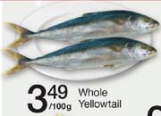 Whole Yellowtail-100g