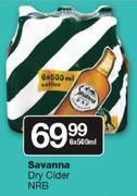 Savanna Dry Cider NRB-6 x 500ml