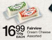 Fairview Cream Cheese-100gm Each