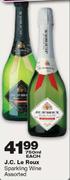 J.C. Le Roux Sparkling Wine-750ml Each
