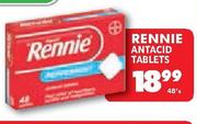 Rennie Antacid Tablets-48's