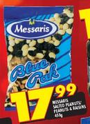 Messaris Salted Peanuts & Peanuts Raisins-450g