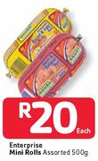 Enterprise Mini Rolls Assorted- 500g Each