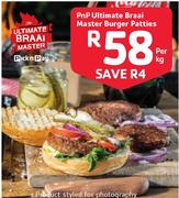 PnP Ultimate Braai Master Burger Patties-Per Kg