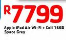 Apple iPad Air Wi-Fi + Cell 16GB Space Grey
