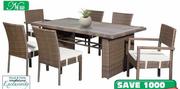 Monaco Patio/Dining Suite-7 Piece