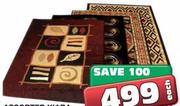 Assorted Kiara Woven Rugs-160cm x 220cm Each