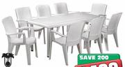 Sal Colonial Mkii Patio Suite-9 Piece