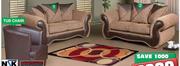NSK Designs Amber Lounge Suite-2 Piece