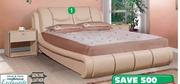 Lucci Sleigh Bed-152cm