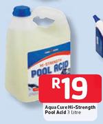 Aqua Cure Hi-Strength Pool Acid-3L