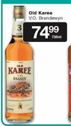 Old Karee V.O Brandy-750ml