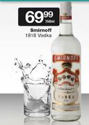Smirnoff 1818 Vodka-750ml