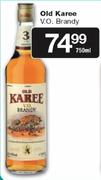 Old Karee V.O. Brandy-750ml