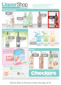 Checkers KwaZulu -Natal : Liquor Shop Specials ( 19 Jan - 02 Feb 2014 ), page 2
