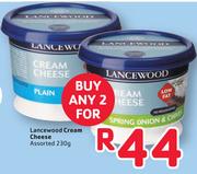 Lancewood Cream Cheese Assorted- 2 x 230g