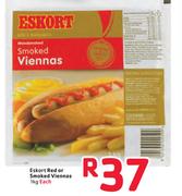 Eskort Red Or Smoked Viennas- 1Kg