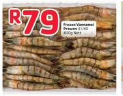 Frozen Vannamai Prawns-31/40 800g Nett