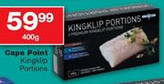 Cape Point Kingklip Portions-400G