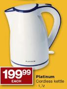 Platinum Cordless Kettle-1.7ltr