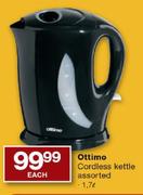 Ottimo Cordless Kettle Assorted-1.7ltr