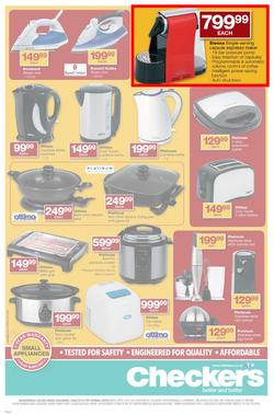 Checkers Nationwide : Small Appliance Specials ( 24 Feb - 09 Mar 2014 ), page 2