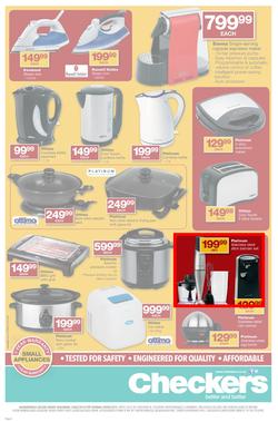 Checkers Nationwide : Small Appliance Specials ( 24 Feb - 09 Mar 2014 ), page 2