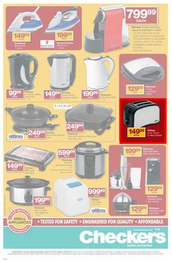 Checkers Nationwide : Small Appliance Specials ( 24 Feb - 09 Mar 2014 ), page 2