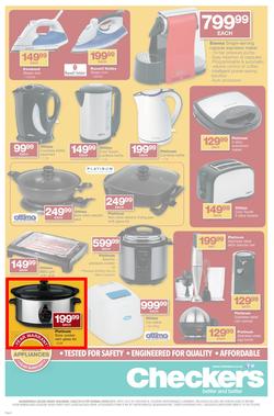 Checkers Nationwide : Small Appliance Specials ( 24 Feb - 09 Mar 2014 ), page 2