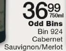 Odd Bins Bin 924 Cabernet Sauvignon/Merlot-750ml