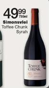 Simonsvlei Toffee Chunk Syrah-750ml