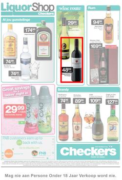 Checkers Gauteng : Liquor Shop Specials ( 24 Feb - 09 Mar 2014 ), page 2