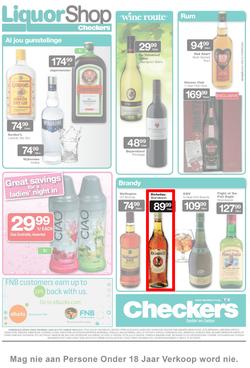 Checkers Gauteng : Liquor Shop Specials ( 24 Feb - 09 Mar 2014 ), page 2
