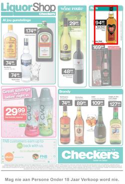 Checkers Gauteng : Liquor Shop Specials ( 24 Feb - 09 Mar 2014 ), page 2