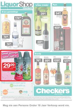 Checkers Gauteng : Liquor Shop Specials ( 24 Feb - 09 Mar 2014 ), page 2